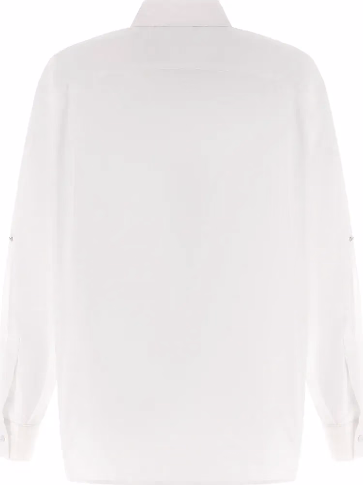 Max Mara White Cotton Blouse