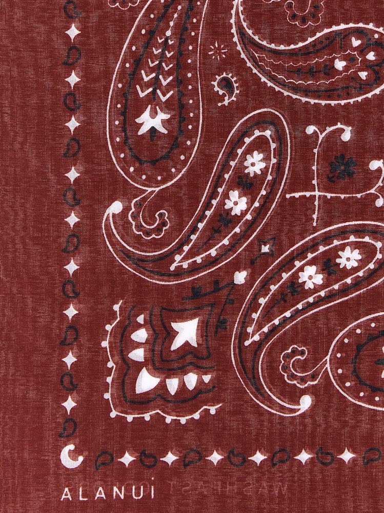 Alanui Bordeaux Cotton Accessories