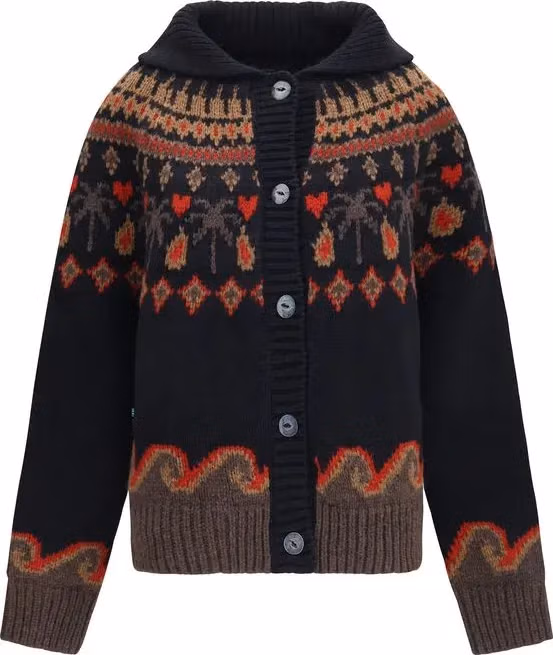 Alanui Multicolor Wool Oves Aries Cardigan
