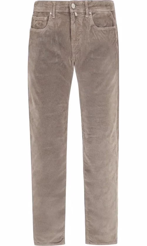 Jacob Cohen Brown Cotton Casual Pants