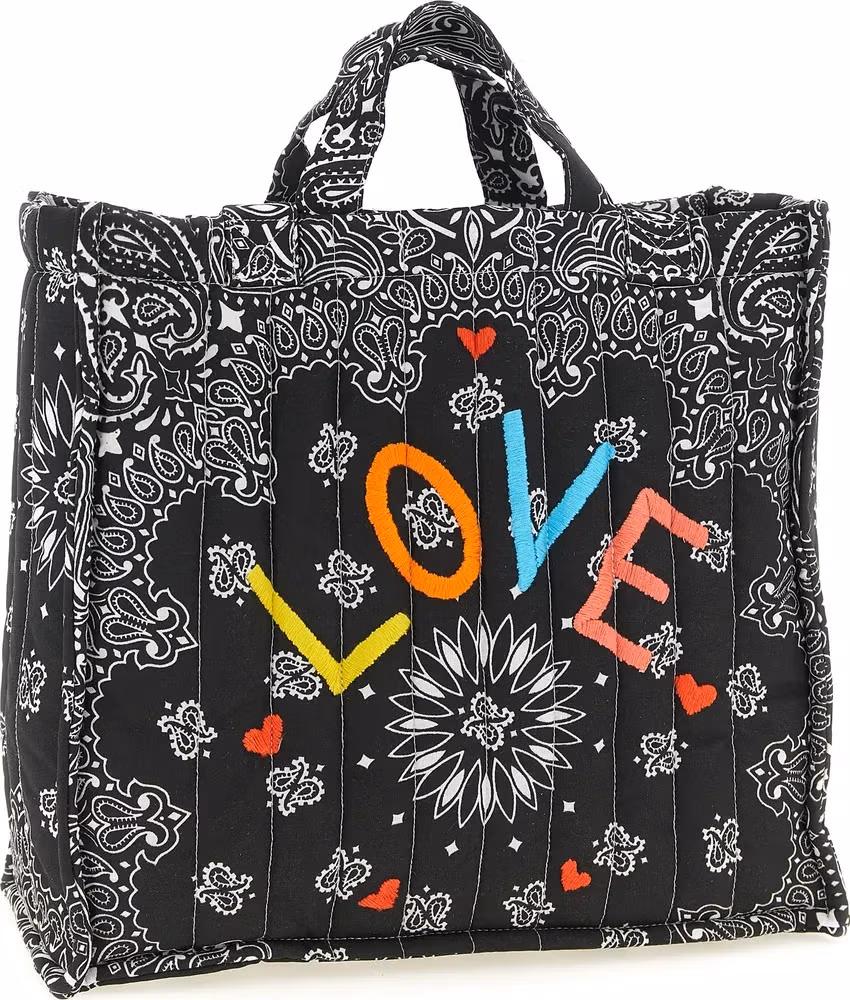 CALL IT BY YOUR NAME Black Cotton Tote Bag