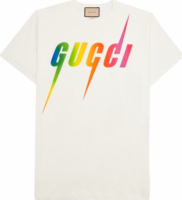 Gucci White Cotton T-Shirt