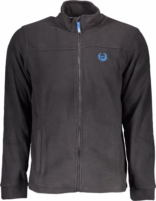 Gianmarco Venturi Black Polyester Men's Sweatshirt