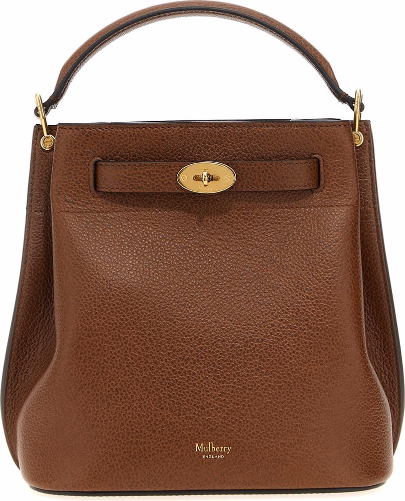 Mulberry Brown Calfskin Crossbody Bag