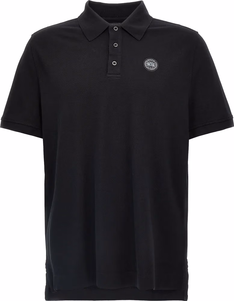 Canada Goose Black Cotton Polo Shirt