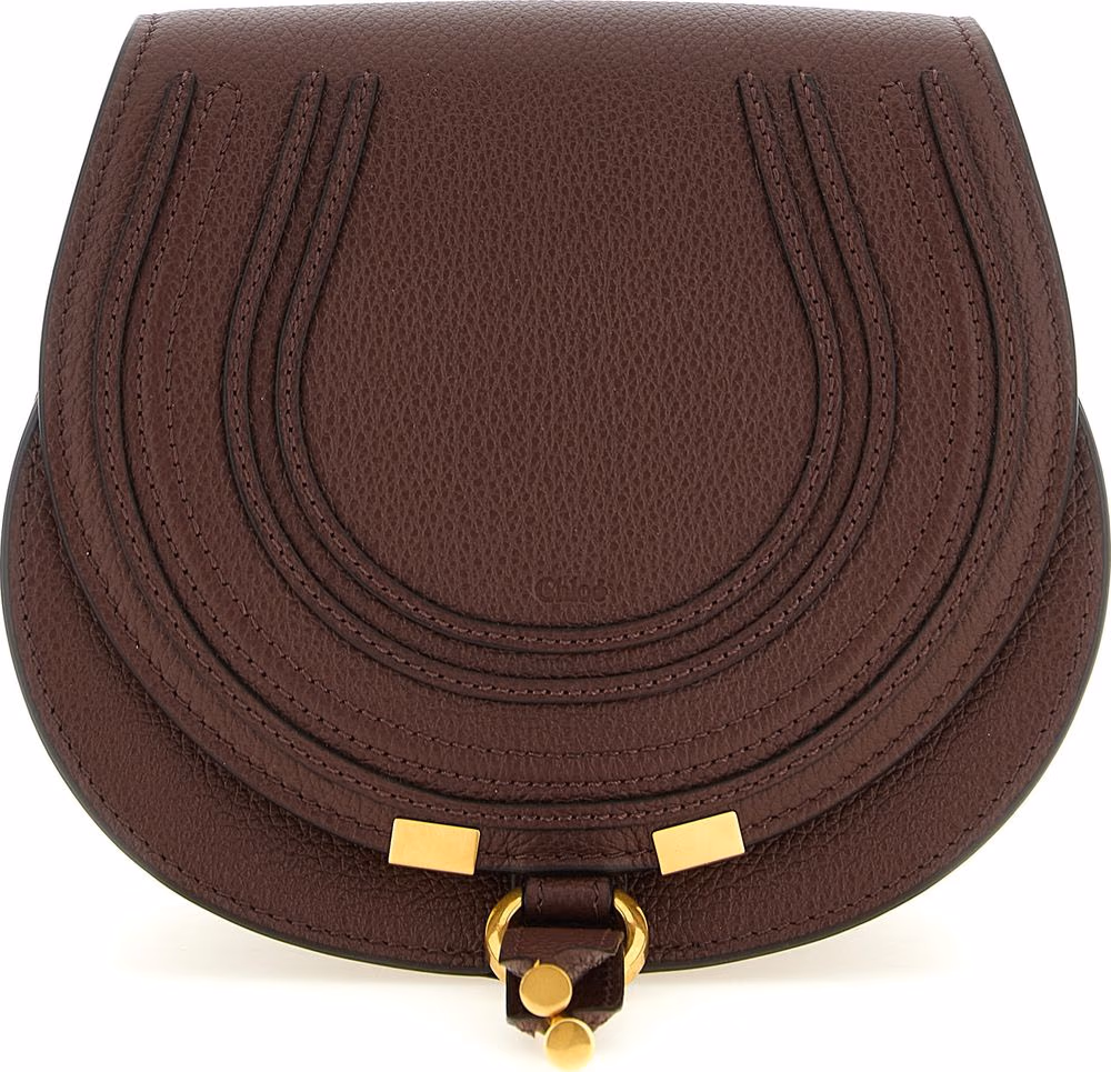 Chloé Brown Calfskin Crossbody Bag