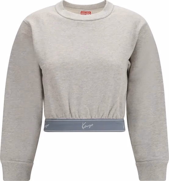 Kenzo Gray Cotton Sweatshirt