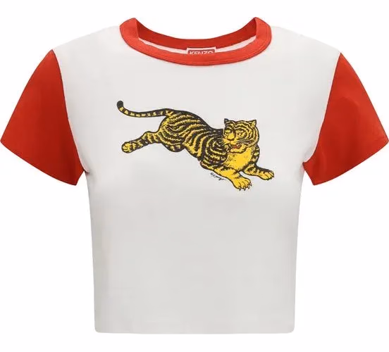 Kenzo White Cotton Sportswear