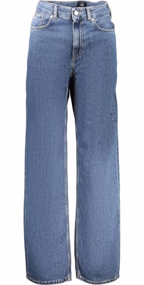 Blue Cotton Women's Jeans