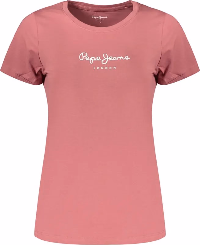 Pepe Jeans Pink Cotton Women's T-Shirt