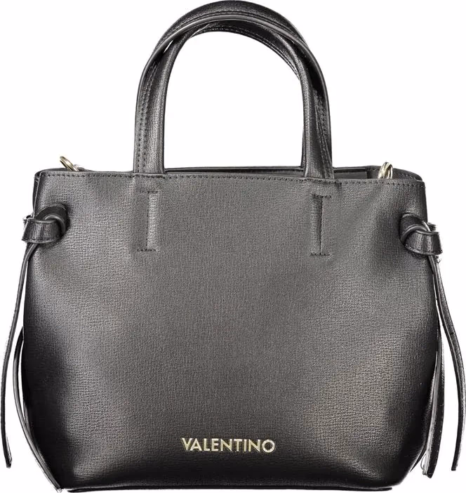 Mario Valentino Black Polyurethane Women's Bag