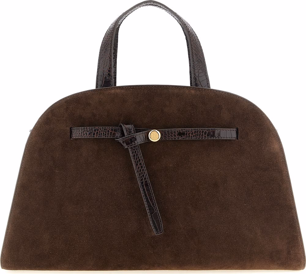 Tory Burch Brown Bovine Leather Crossbody Bag