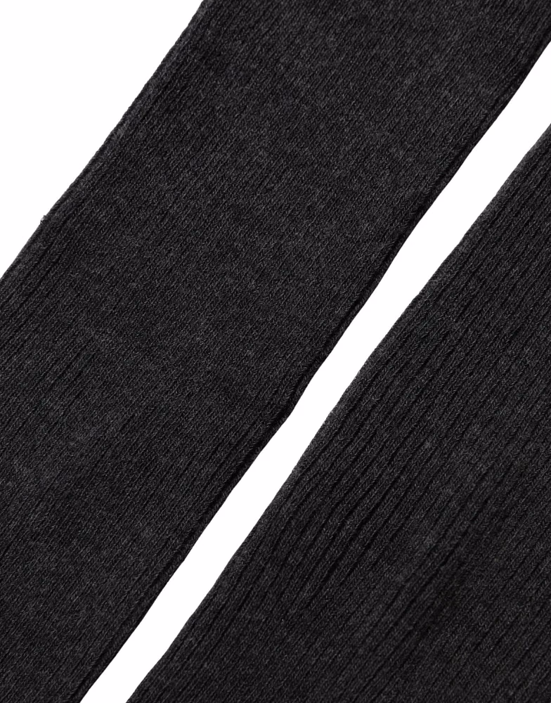Dolce & Gabbana Gray Cotton Tights Stocking Pantyhose Socks