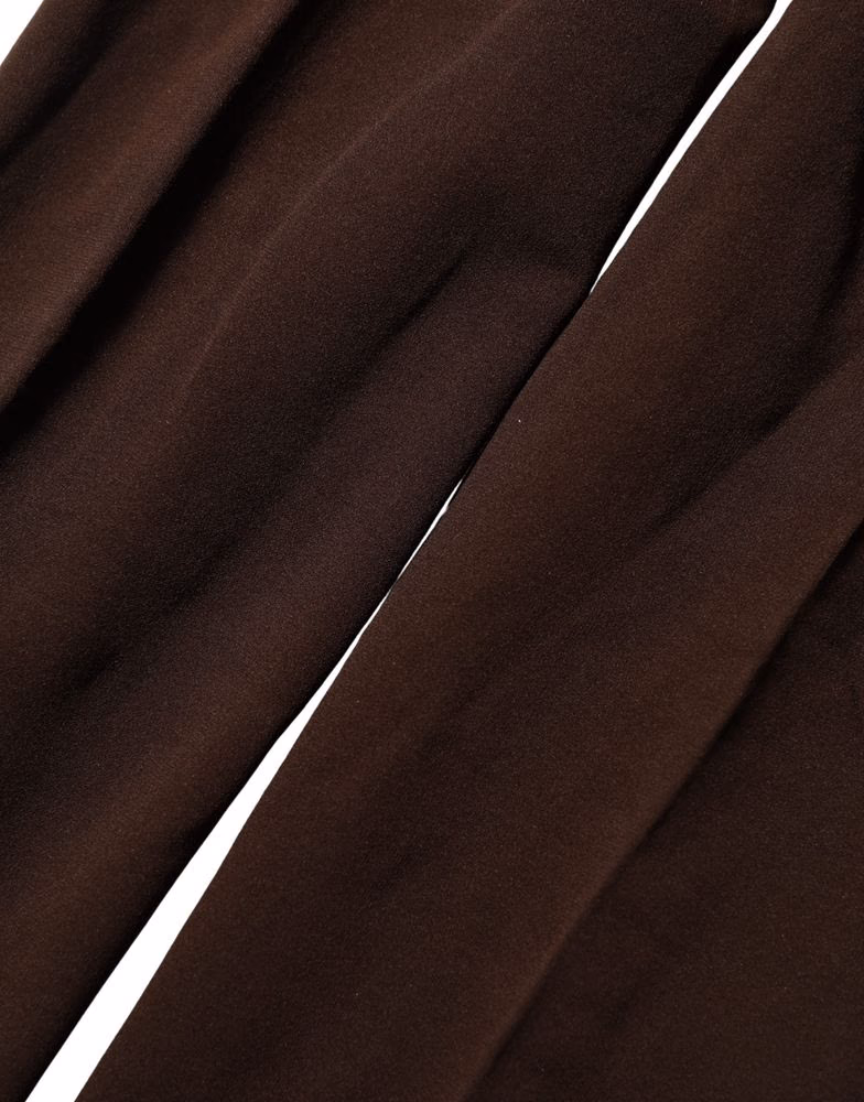 Dolce & Gabbana Brown Nylon Tights Stockings Pantyhose Socks