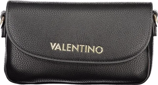 Mario Valentino Black Polyurethane Women's Bag