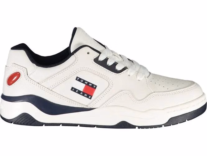 Tommy Hilfiger Bianco Leather Men's Sneaker