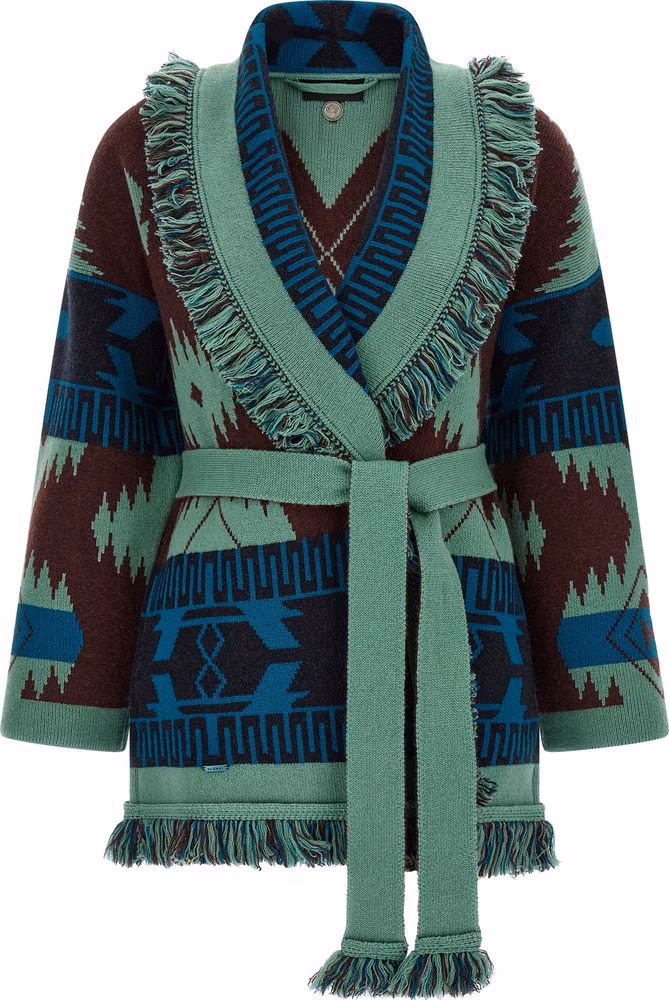 Alanui Multicolor Cashmere Cardigan