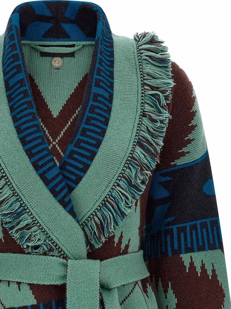 Alanui Multicolor Cashmere Cardigan