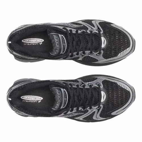 Saucony Black Synthetic Athletic Sneakers
