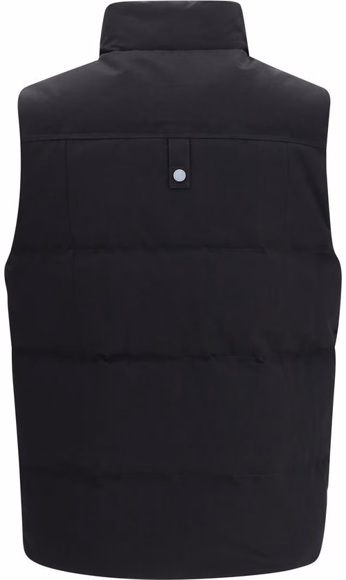 Moose Knuckles Black Cotton Sleeveless Jacket