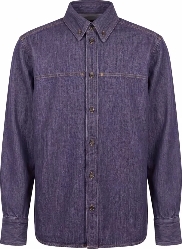 Trussardi Jeans Purple Cotton Men's Jacket