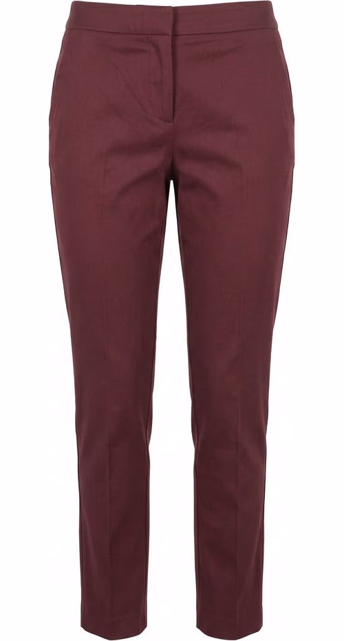 Trussardi Red Cotton Women Pants
