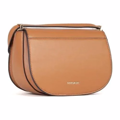 MIRIADE Black Polyester Crossbody Bag