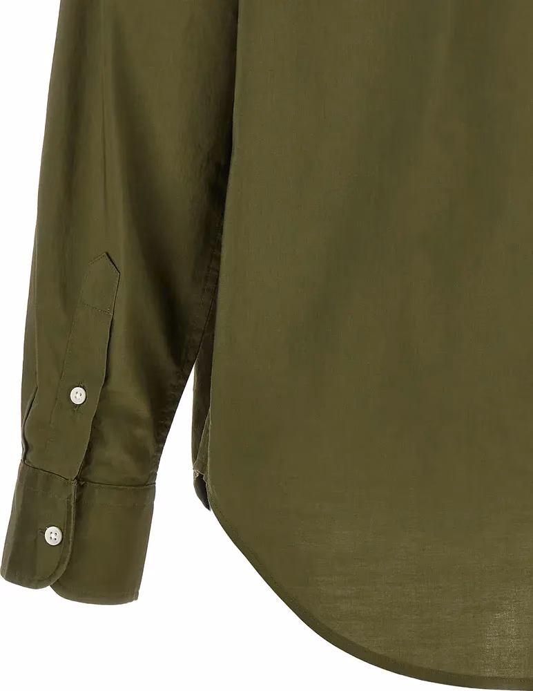 Polo Ralph Lauren Bicolor Cotton Blouse