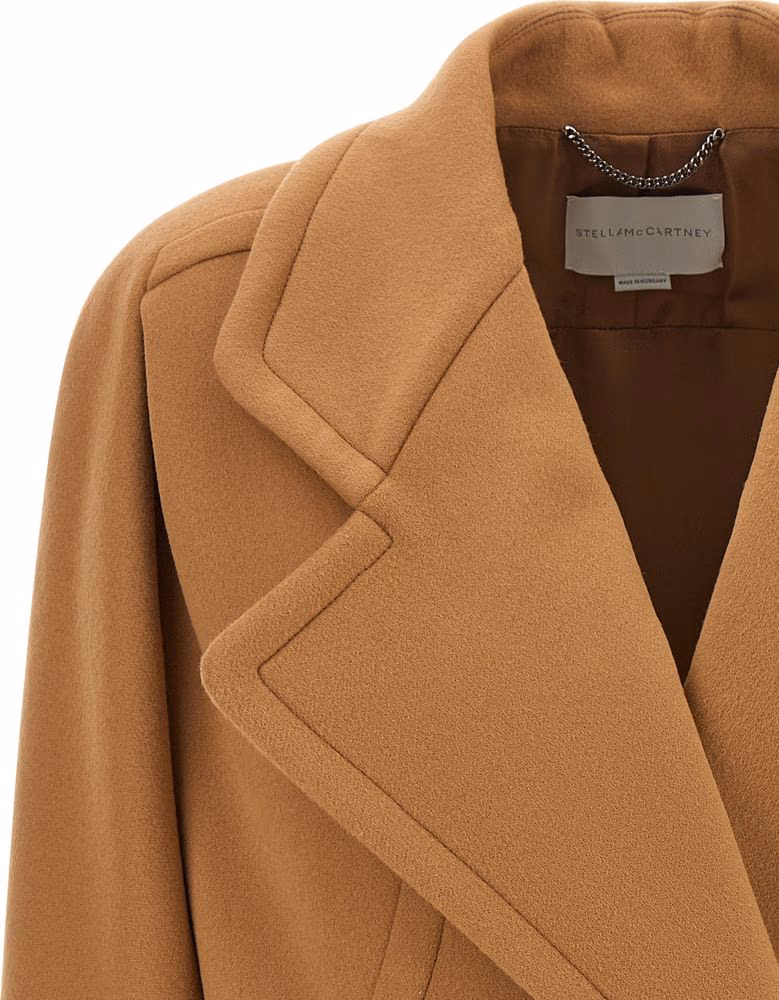 Stella McCartney Beige Wool Coat