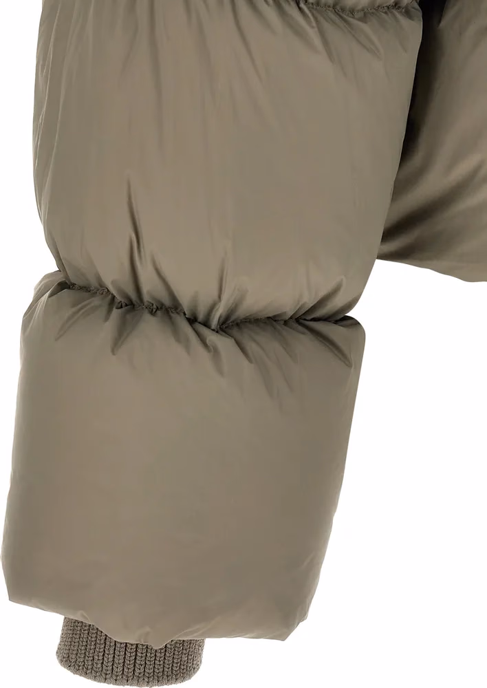Rick Owens Bicolor Nylon Full-Length Jacket