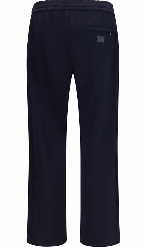 Dolce & Gabbana Blue Polyamide Athletic Pants