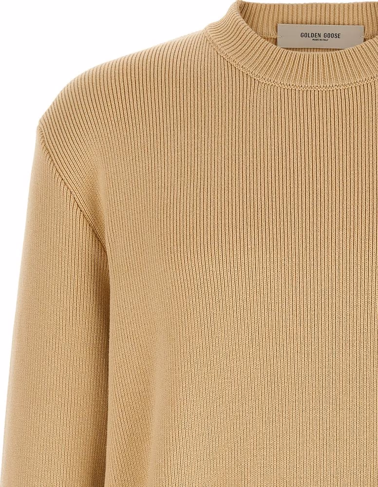 Golden Goose Beige Cotton Cardigan
