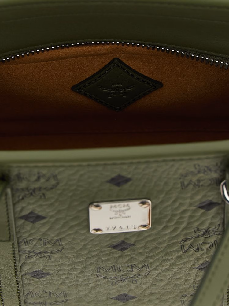 MCM Bicolor Polyethylene Tote Bag