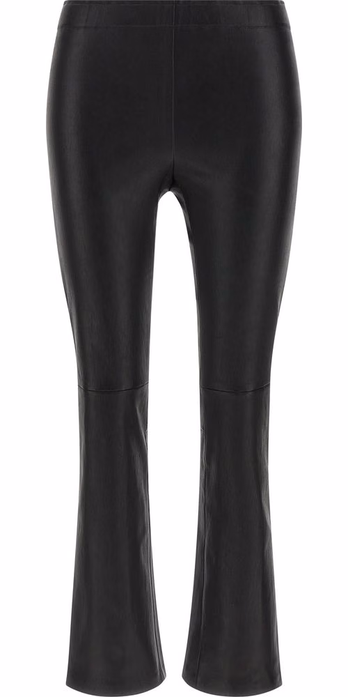 STOULS Black Leather Pants