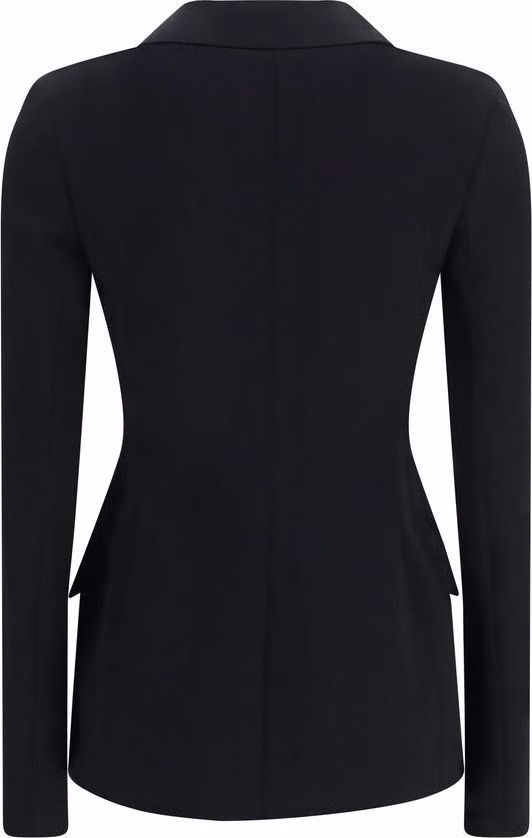 Dolce & Gabbana Black Wool Oves Aries Full-Length Jacket