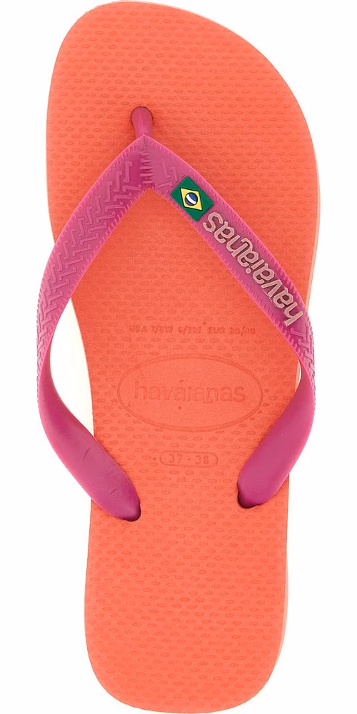 HAVAIANAS Fuchsia Rubber Slides