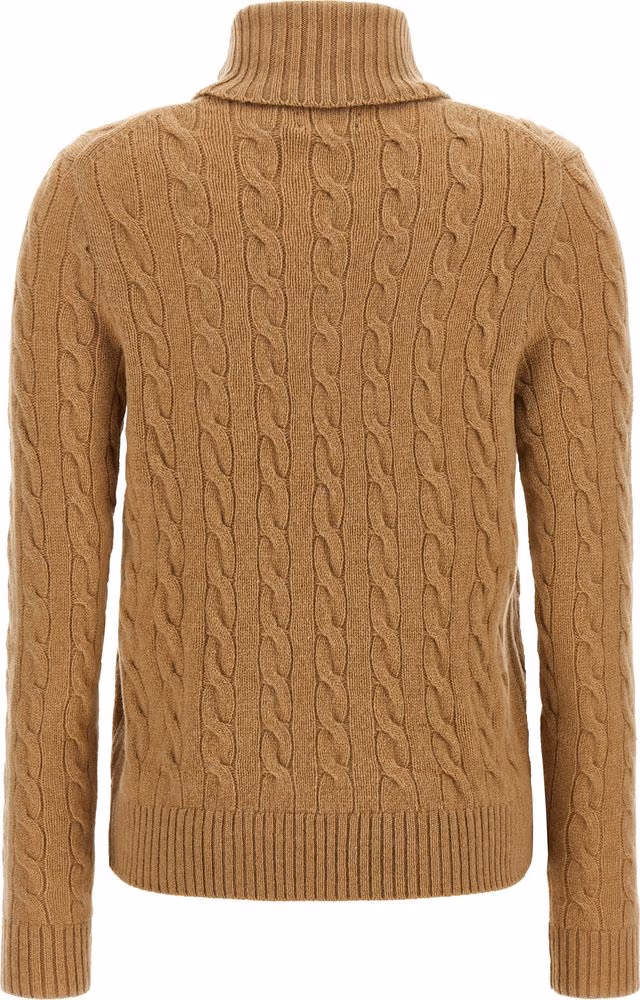 Polo Ralph Lauren Beige Wool Cardigan