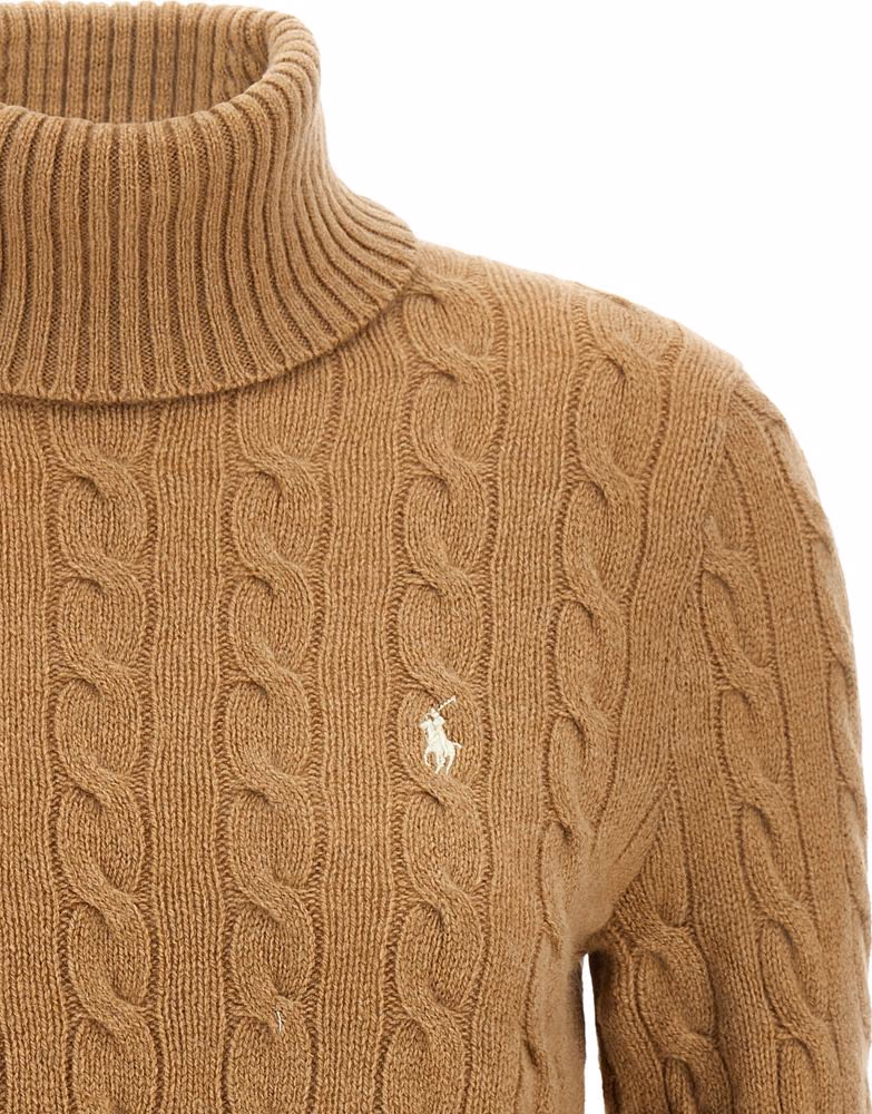 Polo Ralph Lauren Beige Wool Cardigan
