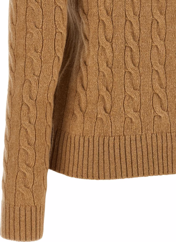 Polo Ralph Lauren Beige Wool Cardigan