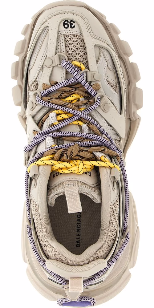 Balenciaga Gray Polyethylene Athletic Sneakers