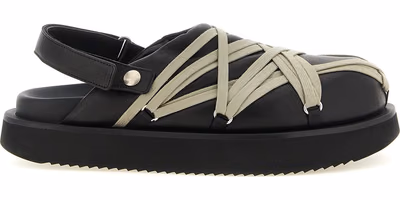Black Ramie Mules