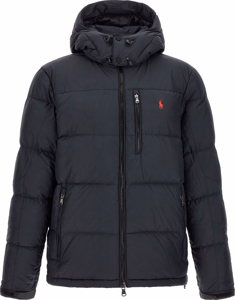 Polo Ralph Lauren Black Polyester Full-Length Jacket