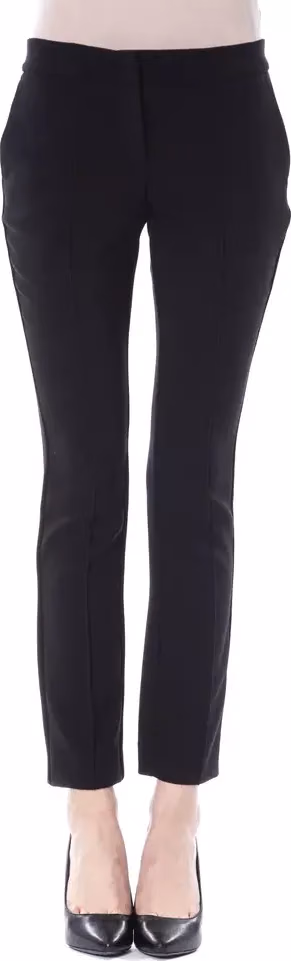 BYBLOS Black Polyester Women Pants