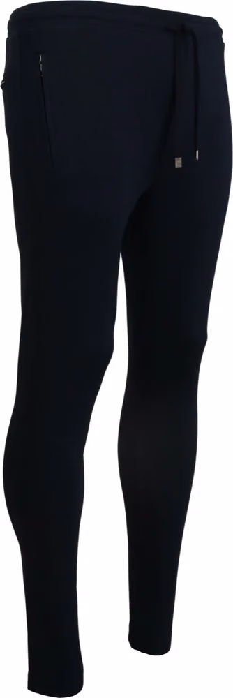 Dolce & Gabbana Blue Mens Sport Cotton Sweatpants Pants