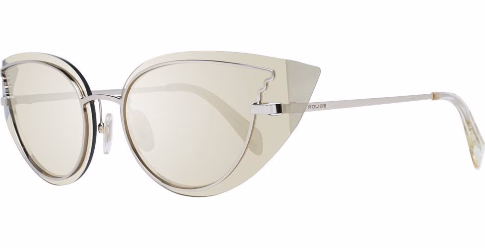 Police Gold Metal Sunglasses