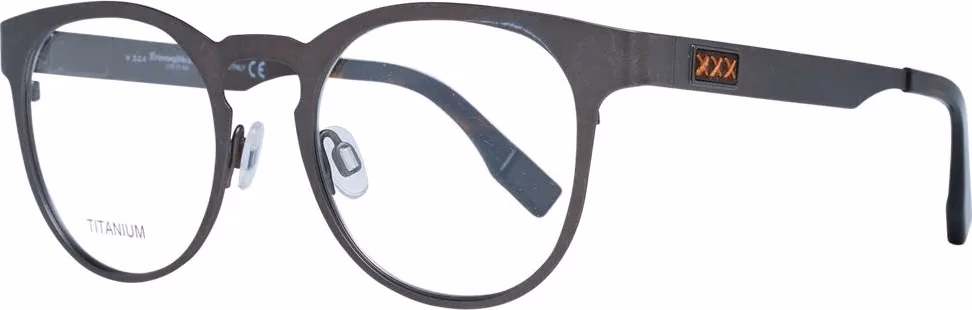 Ermenegildo Zegna Gray Titanium Glasses (Frames)