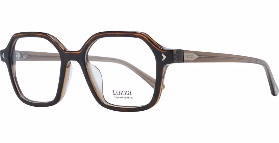 Lozza Brown Acetate & Plastic Glasses (Frames)