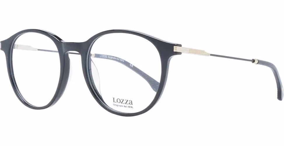 Lozza Black Acetate & Plastic Glasses (Frames)
