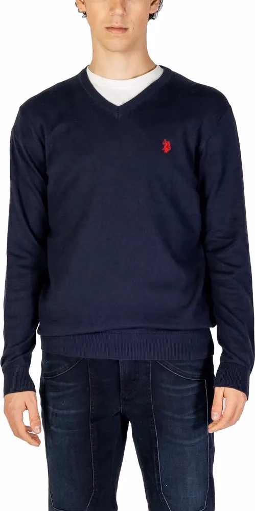 U.S. POLO ASSN. Blue Cashmere Sweater