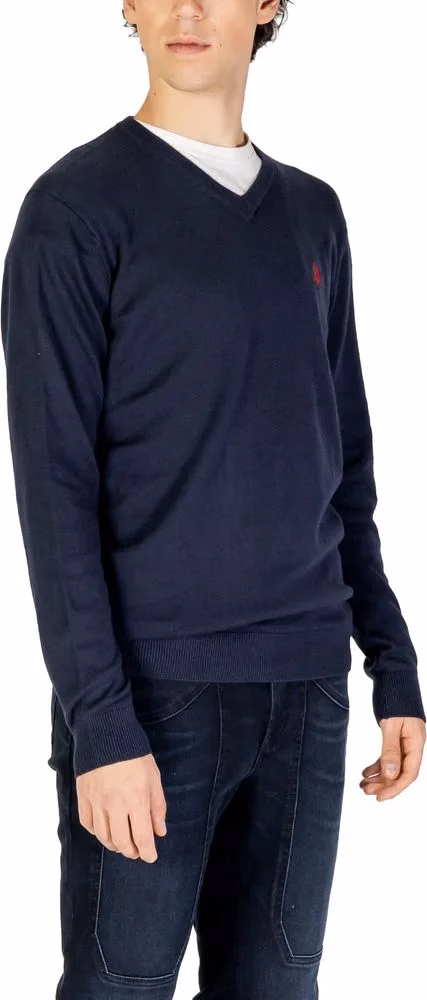 U.S. POLO ASSN. Blue Cashmere Sweater